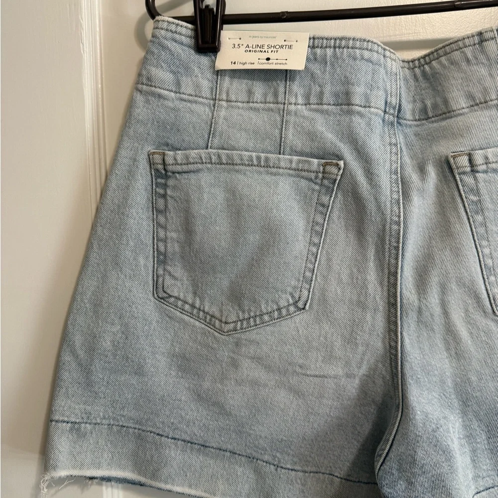 Maurices Light Blue Jean Shorts - Picture 5 of 5